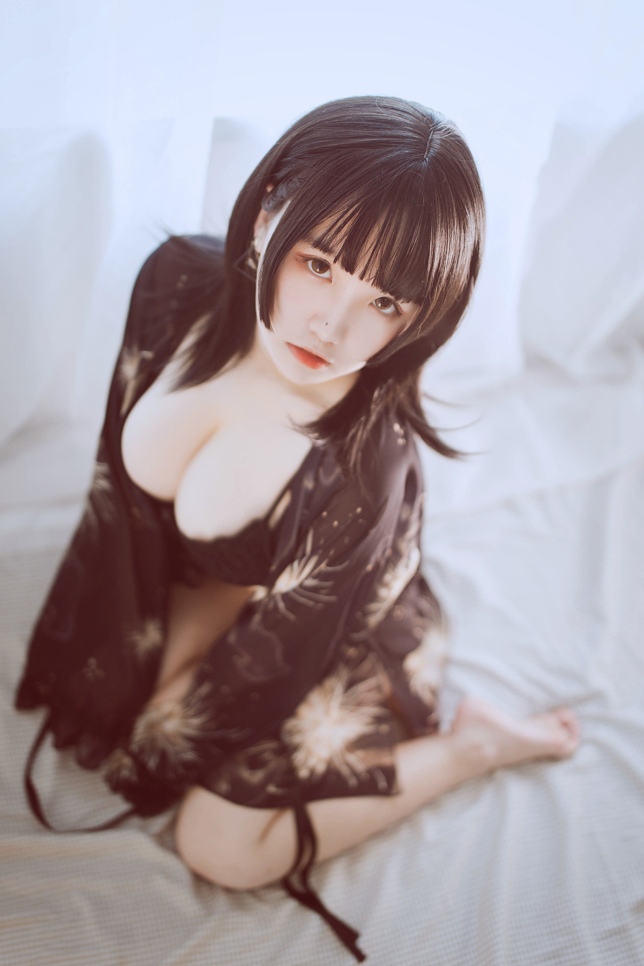 阿半今天很开心 - NO.015 黑色吊带[23P]-XikXak
